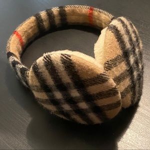Burberry earmuffs - classic check pattern